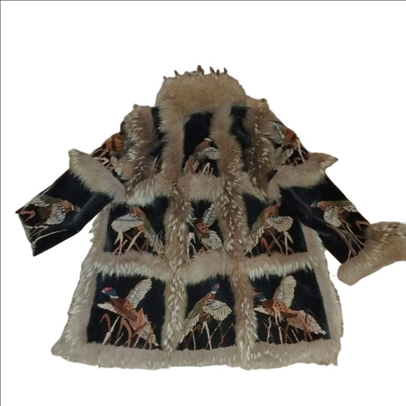 Zuki Beaver Fur Coat Vintage Neiman Marcus - Picture 6 of 9